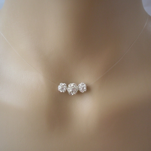 Illusion Diamond Necklace