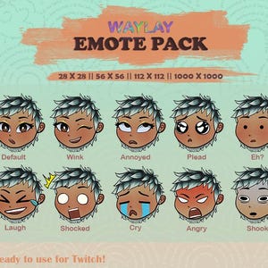 Valorant Waylay Twitch Emote Pack of 10 - Waylay Streaming Assets ...