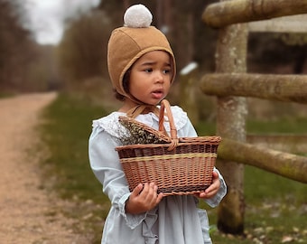 Wicker basket for kids, Handmade Unique and Shopping basket, gift for birthday, Perfect Small Basket for Kids, small picnic basket