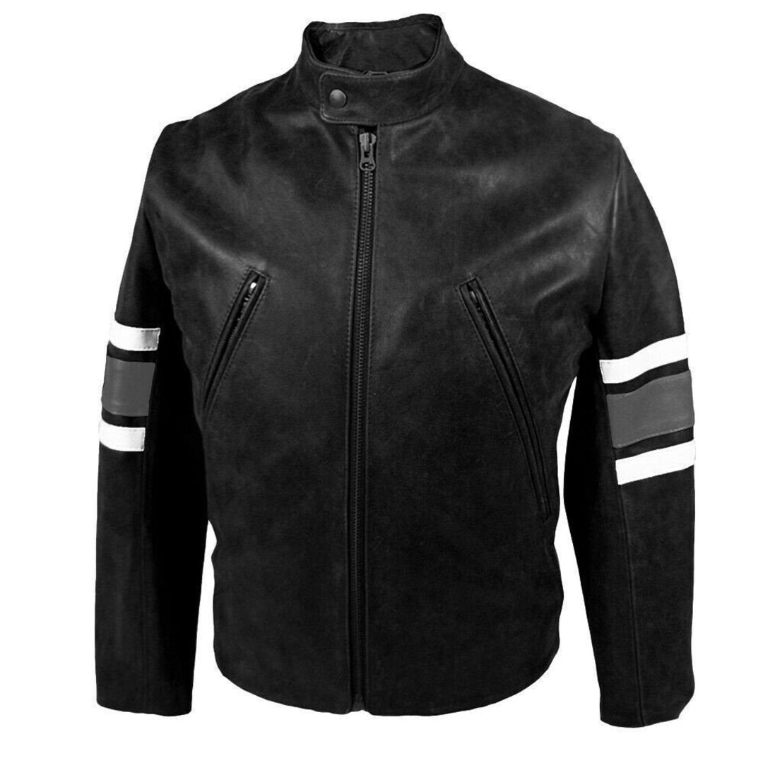 Original Leather Jacket Men Real Sheep Skin Leather Jacket Etsy