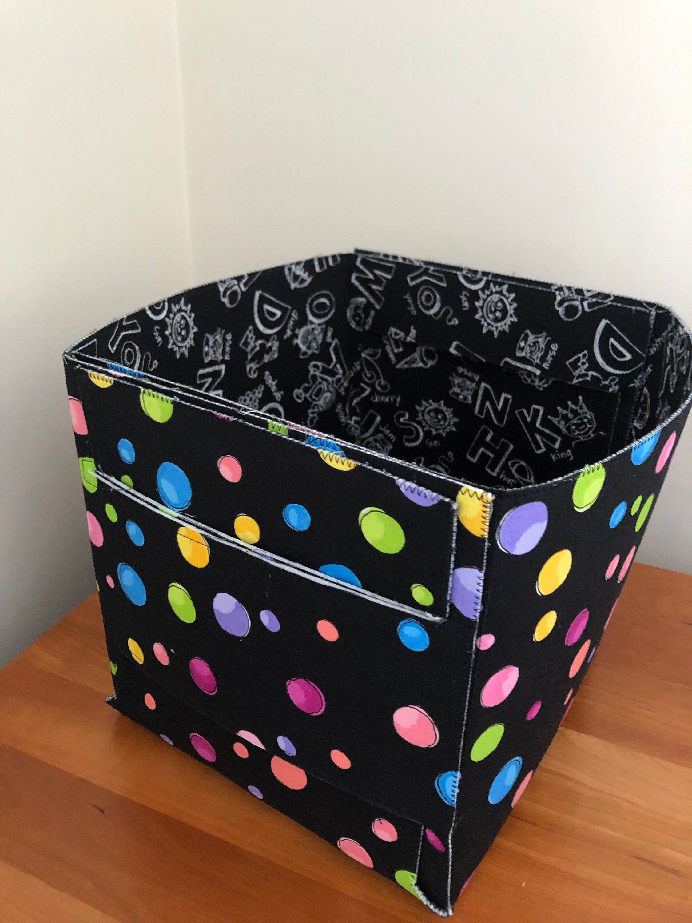 Toy Bins Fabric Toy Boxes Large Fabric Storage Basket Great Etsy