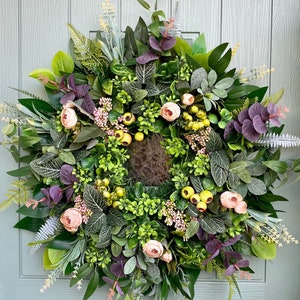 All year round wreath for front door