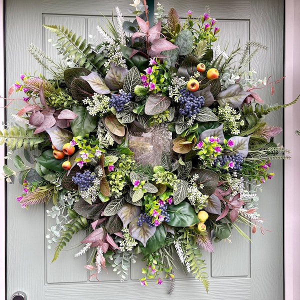 All year round wreath for the front door