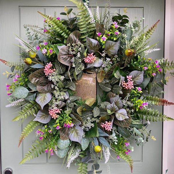 All year round wreath for the front door