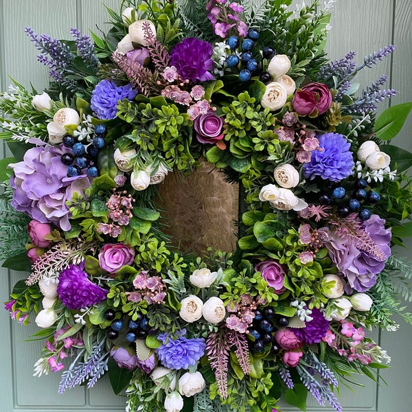 All year round wreath for the front door