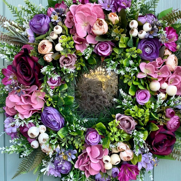 All year round wreath for the front door