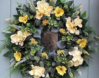 All year round wreath for front door