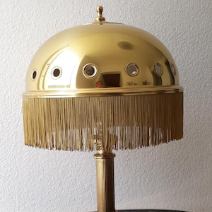 60s Vintage Sölken Lights Lamp Table Lamp Desk Lamp Brass 70s