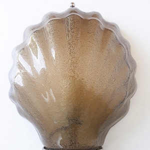 60s Vintage Wall Lamp Mid-Century Bubble Glass Shell Lamp Spaceage70s