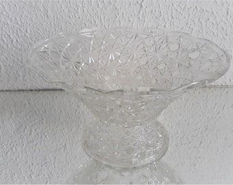 Jaren 70, gebaksschaal, glazen kom, fruitschaal, jaren 70, ø 20 cm