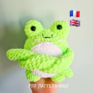 Olga the Frog Crochet Tutorial, Crochet Frog Pattern