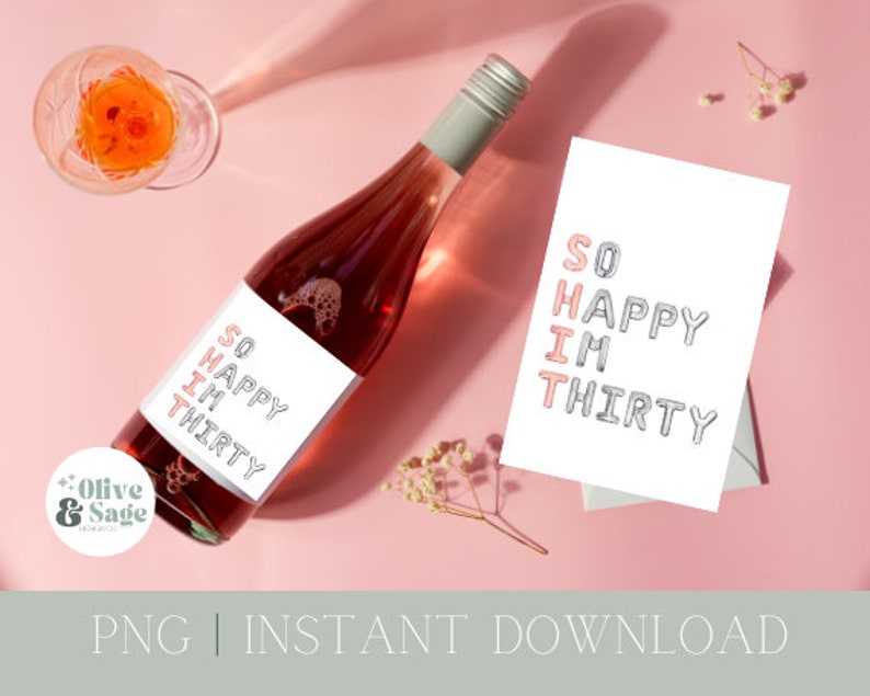 Geburtstags-Banner 'So Happy I'm Thirty' – Vorgefädelt, Glitzer-Optik, 3 M Lang, Für Partys