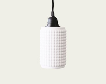 BOB LAMPSHADE - Hanglamp en lampenkap compatibel met onze E27-voet, perfect voor de slaapkamer en woonkamer en gemaakt in Frankrijk zonder plastic