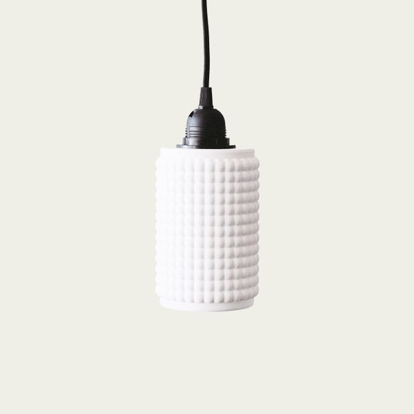 BOB LAMPSHADE - Pendant light and lampshade compatible with our E27 base perfect for the bedroom and living room and made in France without plastic