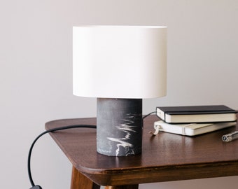 E27 + MODERN LAMP - Designer and minimal table lamp made in France perfect for the bedroom and living room