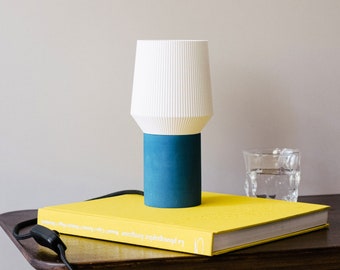 LAMPE E27 + TEA TIME - Lampe de table design et minimale fabriquée en France parfait pour la chambre le salon