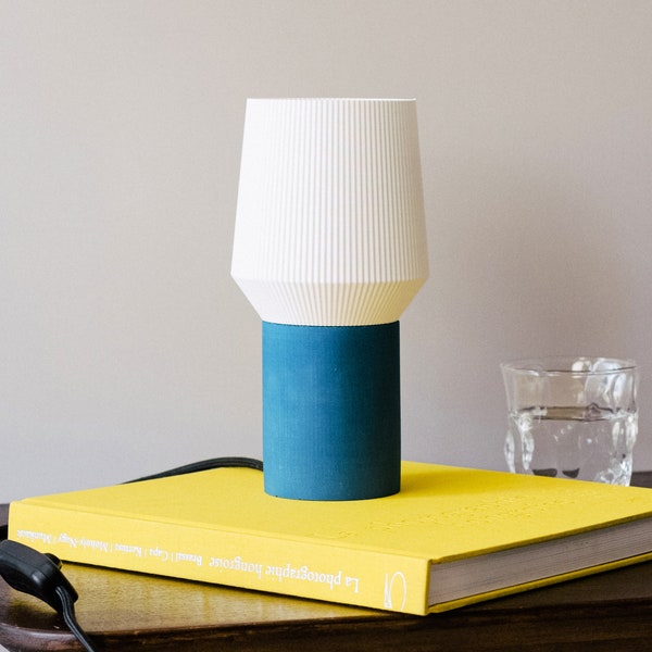 LAMPE E27 + TEA TIME - Lampe de table design et minimale fabriquée en France parfait pour la chambre le salon