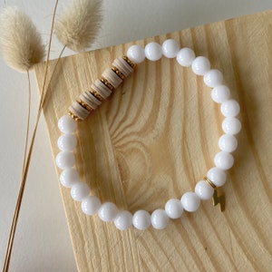Customizable Bracelets in Heishi Pearls image 6
