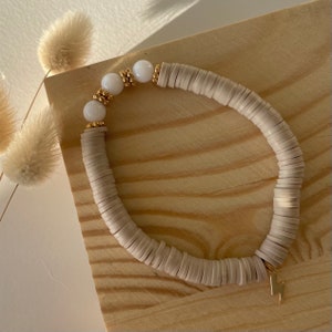 Customizable Bracelets in Heishi Pearls image 9