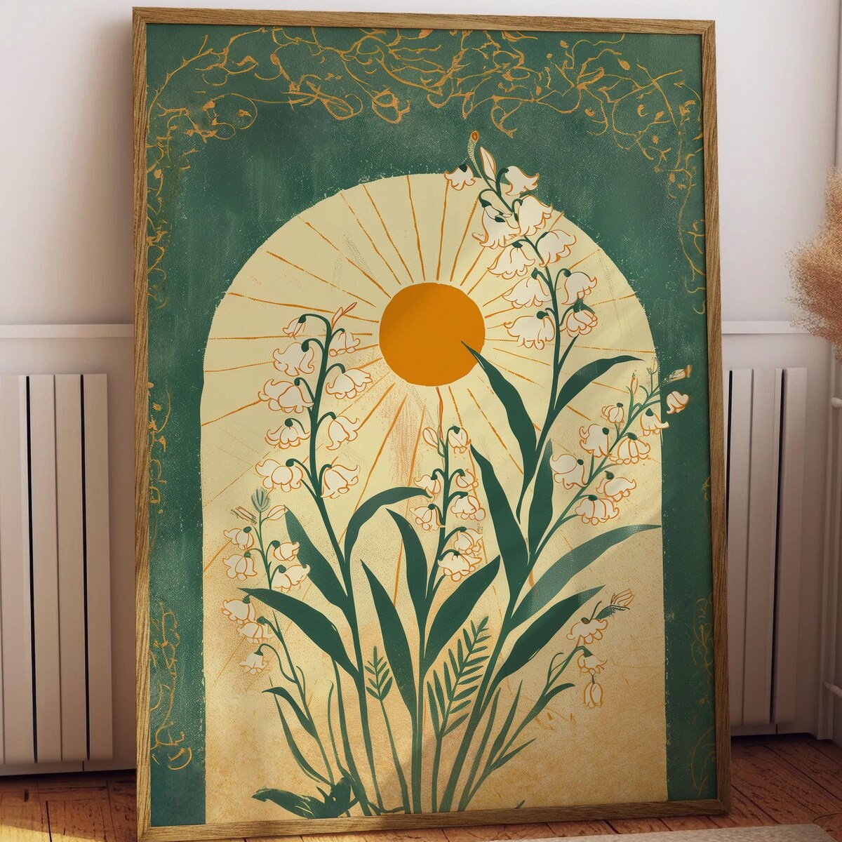 Lily of the Valley Art Poster - Size A1 - Etsy