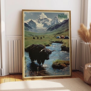 Vintage Backpacking Catalogue Poster, Catalogue Retro Hiking Magazine Cover, Outdoor Camping Poster, Vintage Backcountry Magazine  Wall Art