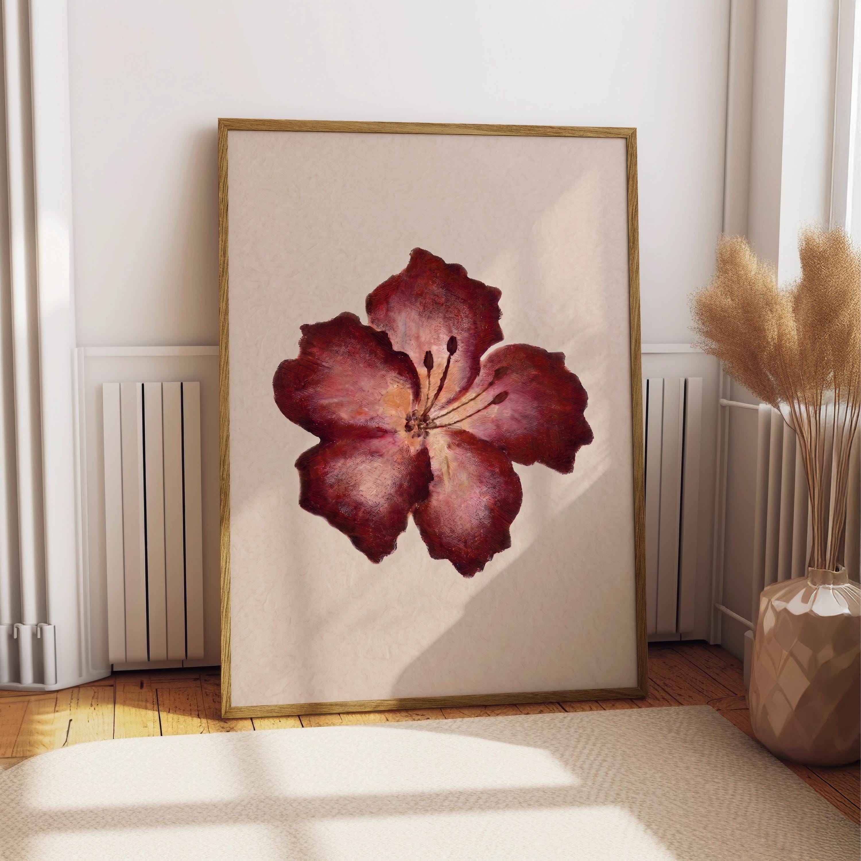 L’Appartement Hibiscus Print All In One L'Appartement Hibiscus Print All In One Hibiscus Print Wall Art - Etsy