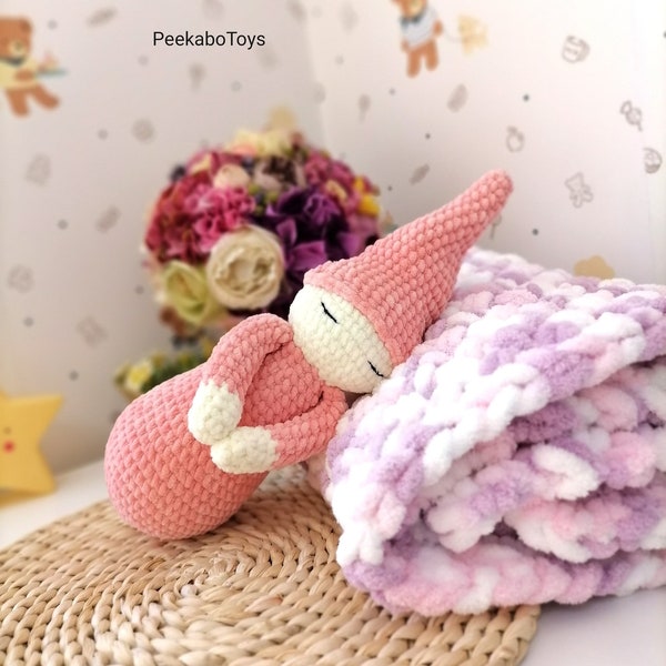 Doll crochet/amigurumi doll/ Sleepy doll crochet pattern, Baby toy crochet pattern, Baby sleep toys, Crochet Pattern toys, Baby room crochet