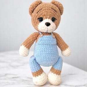 Crochet Bear Pattern , Crochet Pattern , Stuffed Toy Pattern , Crochet Tutorial , Crochet pattern bear , Crochet Pattern amigurumi