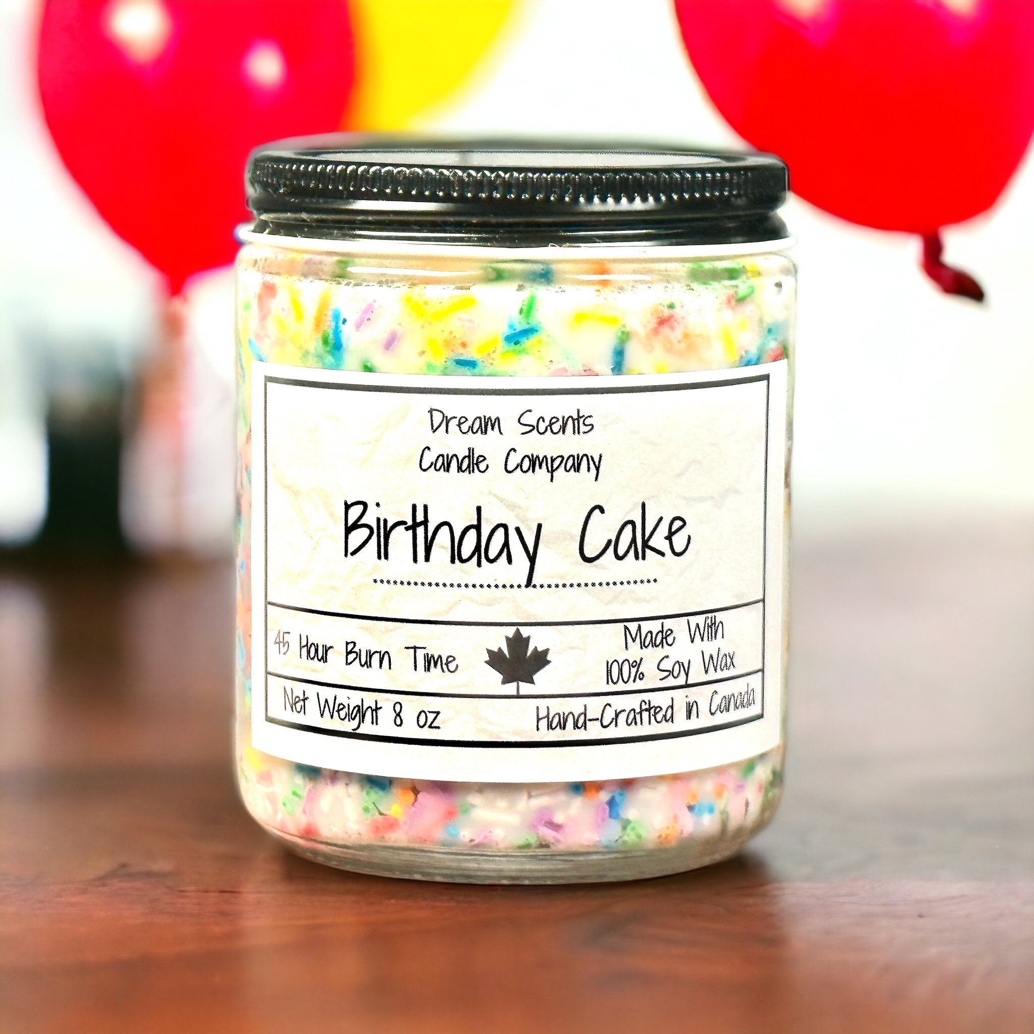 Birthday Cake Scented Soy Candle, Best Birthday Gifts, Sprinkle Candles,  Birthday Gifts for Her, Best Friend Birthday Gift Idea, Party Favor 