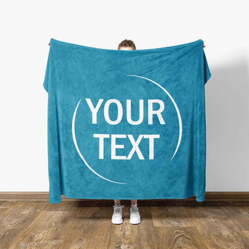Manta con texto personalizado, regalo de inauguración de la casa, regalo para un nuevo hogar imagen 6