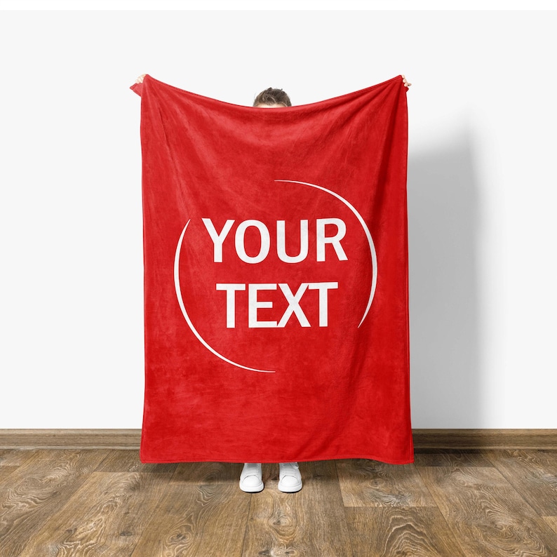 Manta con texto personalizado, regalo de inauguración de la casa, regalo para un nuevo hogar imagen 4