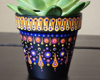 2.5 inch Dotted Terracotta Pot