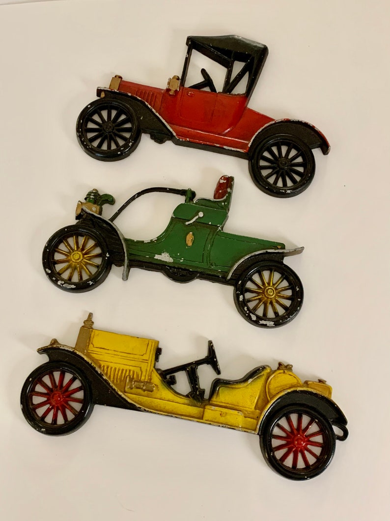 Mid Century Old Cars Cast Iron Wall Hangings by Midwest Mfg. Co. Etsy