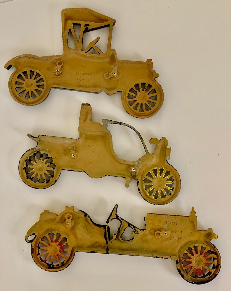 Mid Century Old Cars Cast Iron Wall Hangings by Midwest Mfg. Co. Etsy