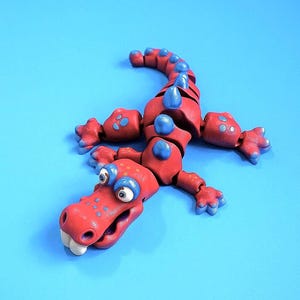 Articulated Flexi Dinosaur Print -in-place No Support - fidget