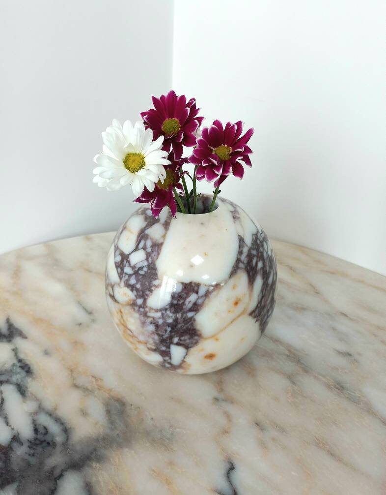 工芸品 Flower base marble color FINEST-FM-036-yard-sculptures-