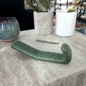 Handmade Teos Green Marble Wall Hook: Dress, Purse & Key Hanger - Etsy