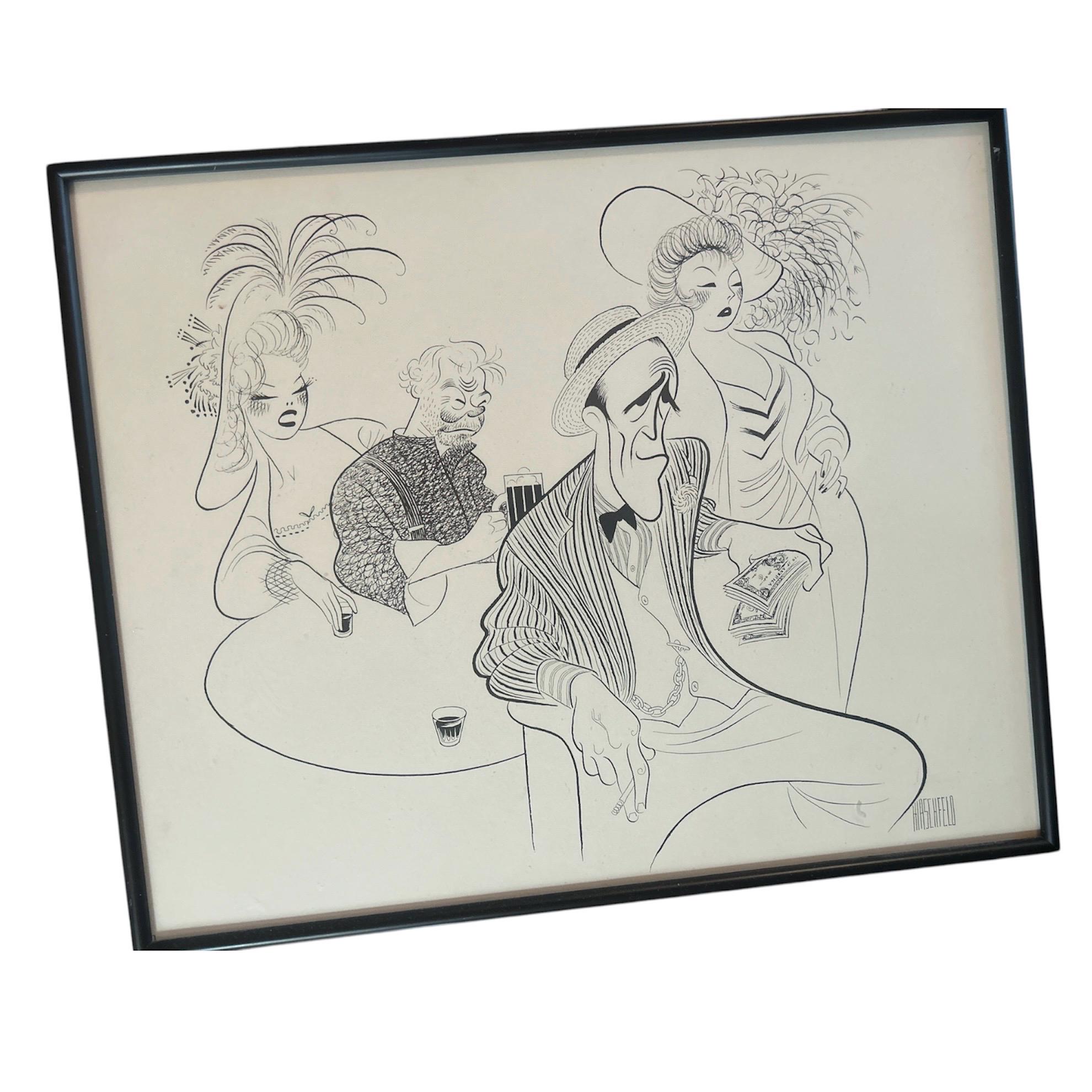 Al Hirschfeld Signed Art - Etsy