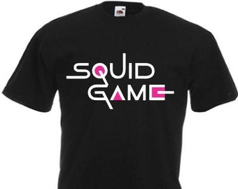 Top Manga larga para Squid Game T-shirt Imprimir Top Top Cuello redondo T-shirt Top Manga larga para Squid Game T-shirt Imprimir Top Top Cuello redondo T-shirt