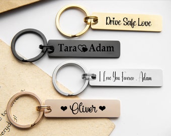 Personalized Spotify Code Keychain, Custom valentine's day Metal Keychain, Birthday Gift, Girlfriend Gift, Anniversary & Father's Day Gift