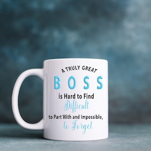 Bedanktbericht aan managers | boss cup voor heren en dames | Gepersonaliseerde mok voor beste manager | Cadeaumok baas | Waardering door manager