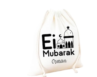 Personalised Eid and Ramadan Gift Bags - Various Sizes Available - Zaheer Design - New Colours Added