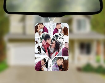 Personalized Photo Air Freshener: Custom Scent, Car & Home Gift