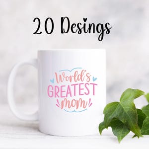 Personalized Mother&#39;s Day Coffee Mug: Gift for Mom & Grandma