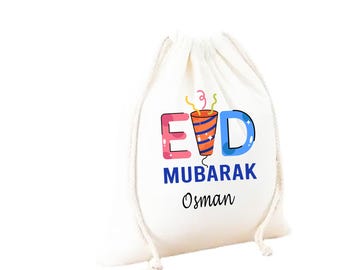 Personalised Eid and Ramadan Gift Bags - Various Sizes Available - Zaheer Design - New Colours Added