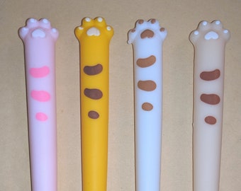 Niedliche Katzenpfote Gel Stift