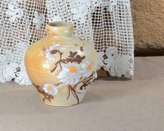 Vintage Frans, manosque, handgeschilderd, pot-pourri-vaas