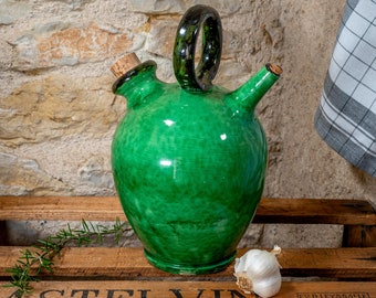 Serbatoio per olio francese d'epoca, risalente ai primi del '900.