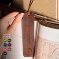 Personalized Leather Bookmark | Custom Quote Bookmark | Gift for Book Lovers | Bookworm Gift | Anniversary Gift | Gift for her | Book Lover