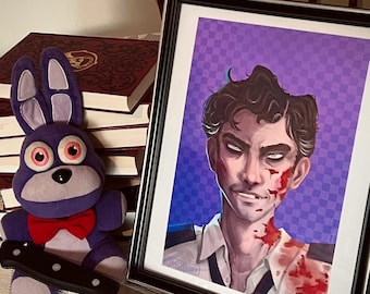 William Afton print | FNAF
